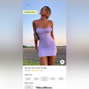 Princess Polly Penney Mini Dress